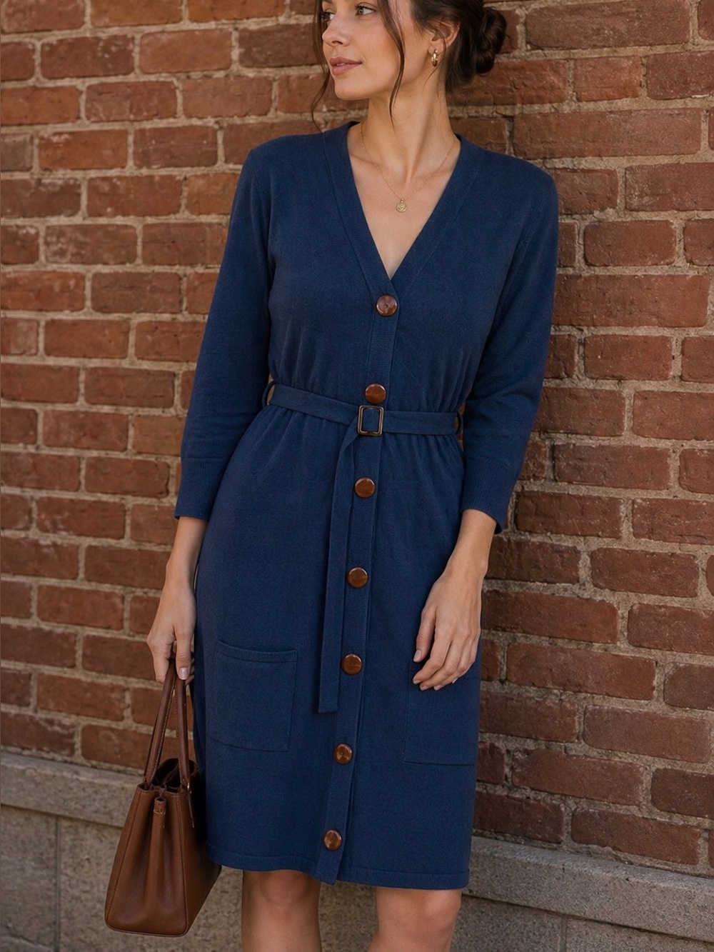 Spring & Clifton Cashmere Sweater Dress